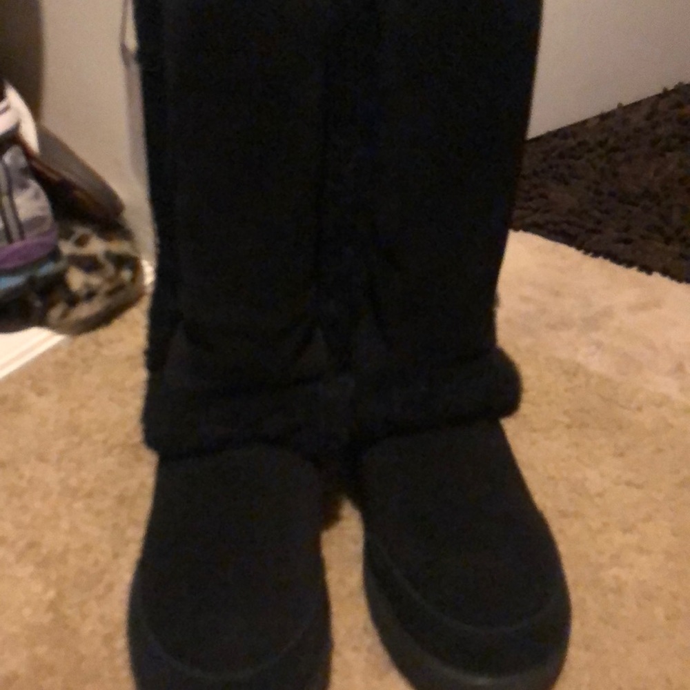 Black brand new boots